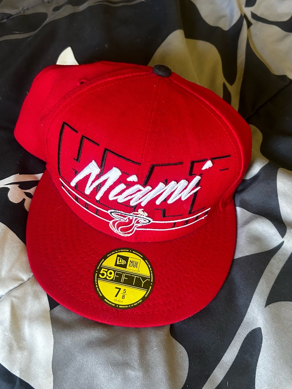 Miami heat basketball hat